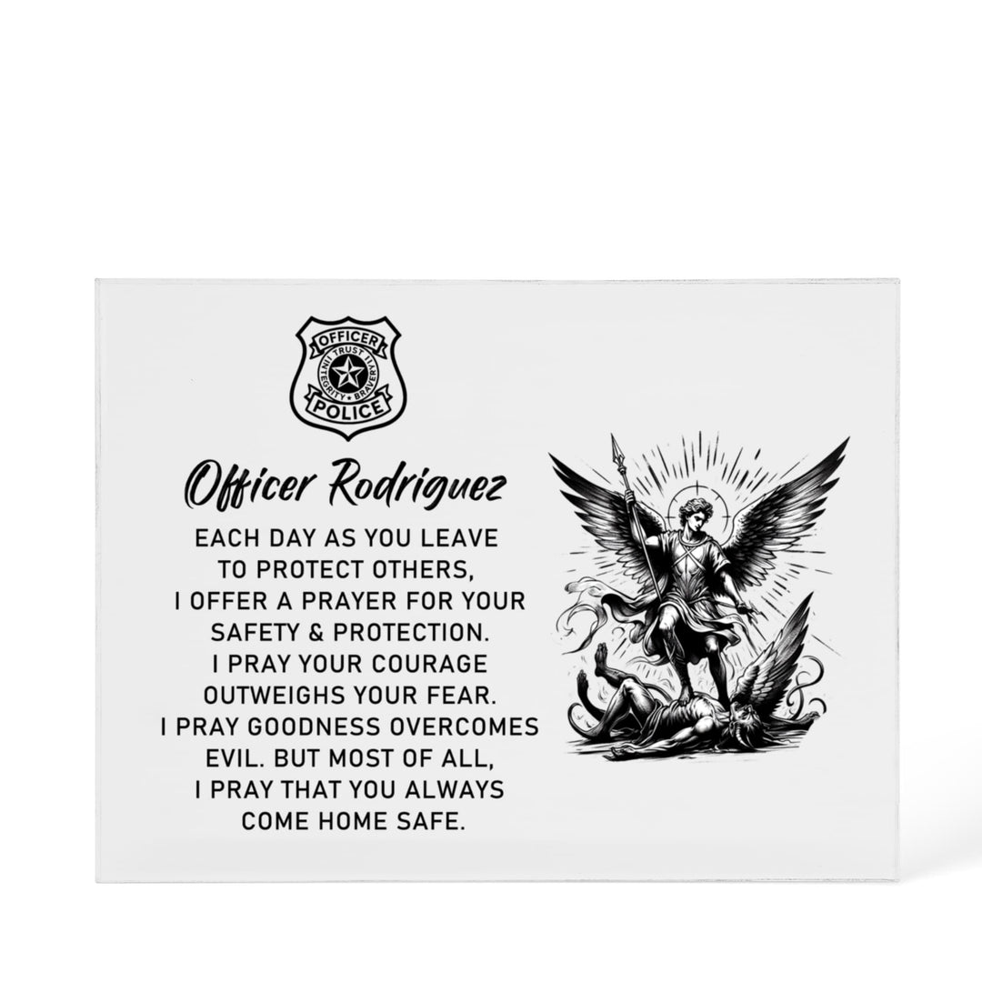 Police Officer Prayer St. Michael