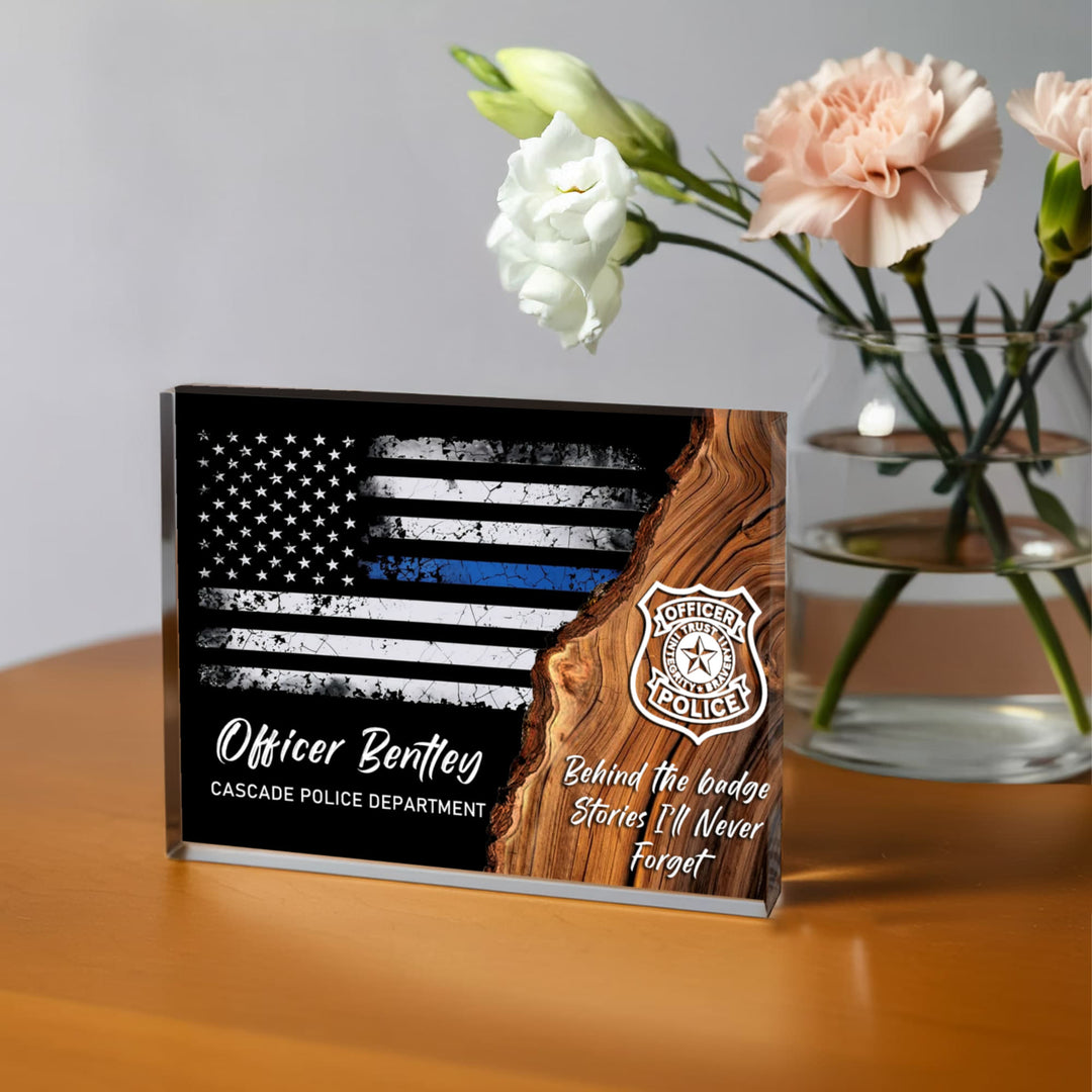 Retirement Gift for Female Police Officer