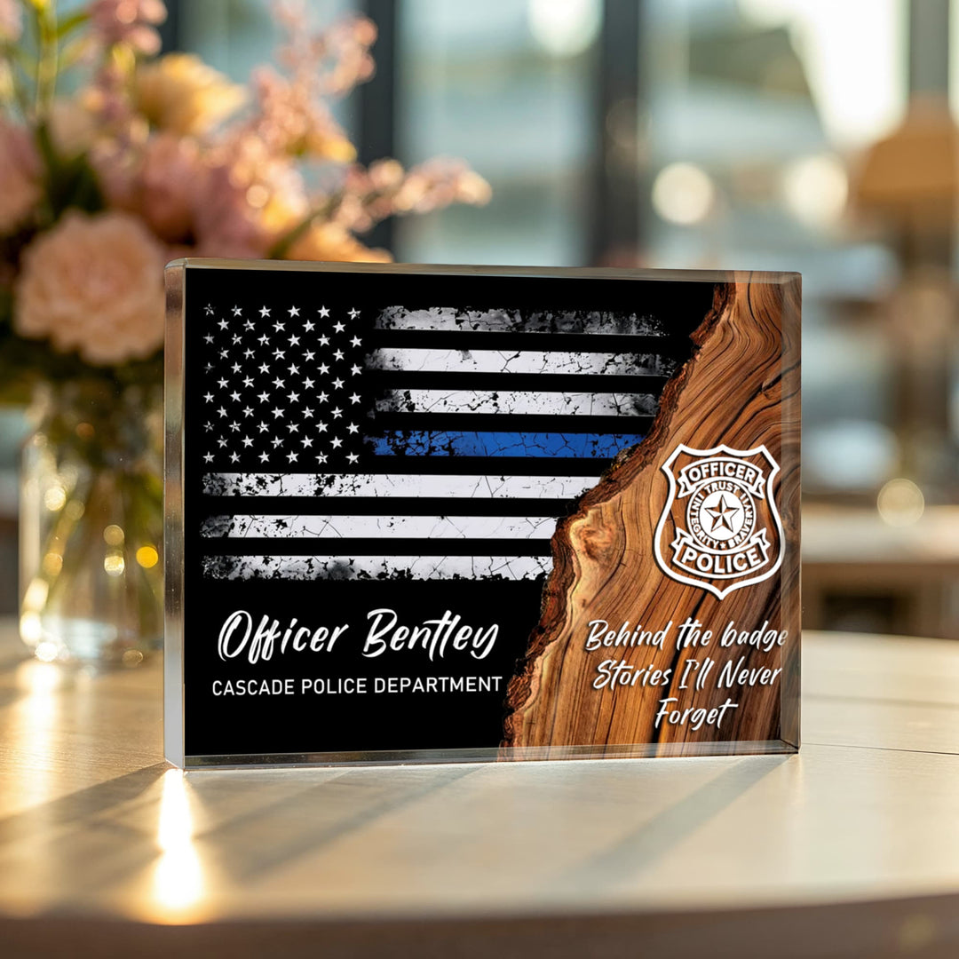 Retirement Gift for Female Police Officer
