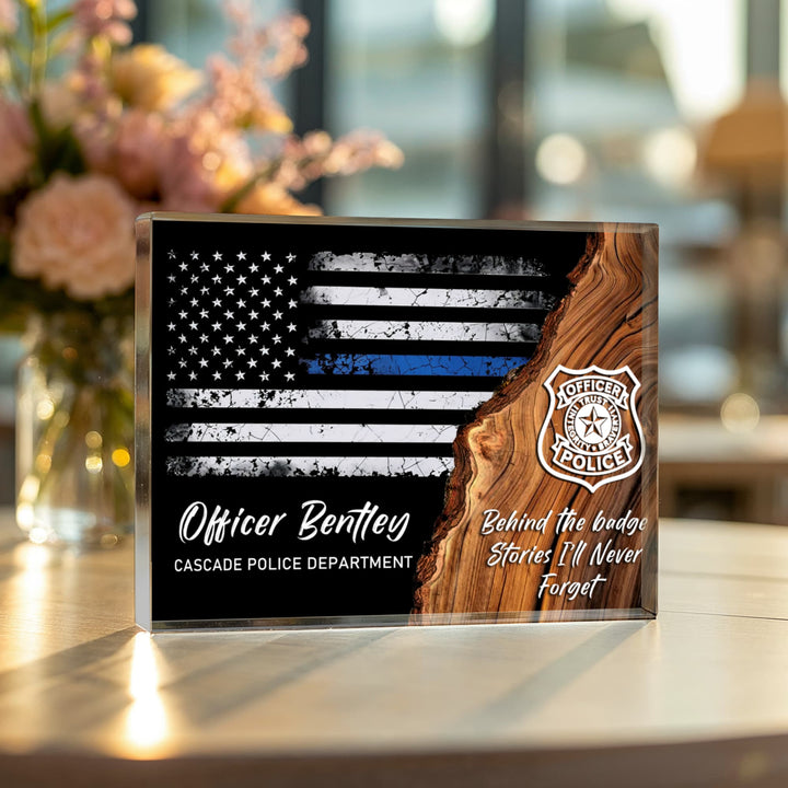 Retirement Gift for Female Police Officer
