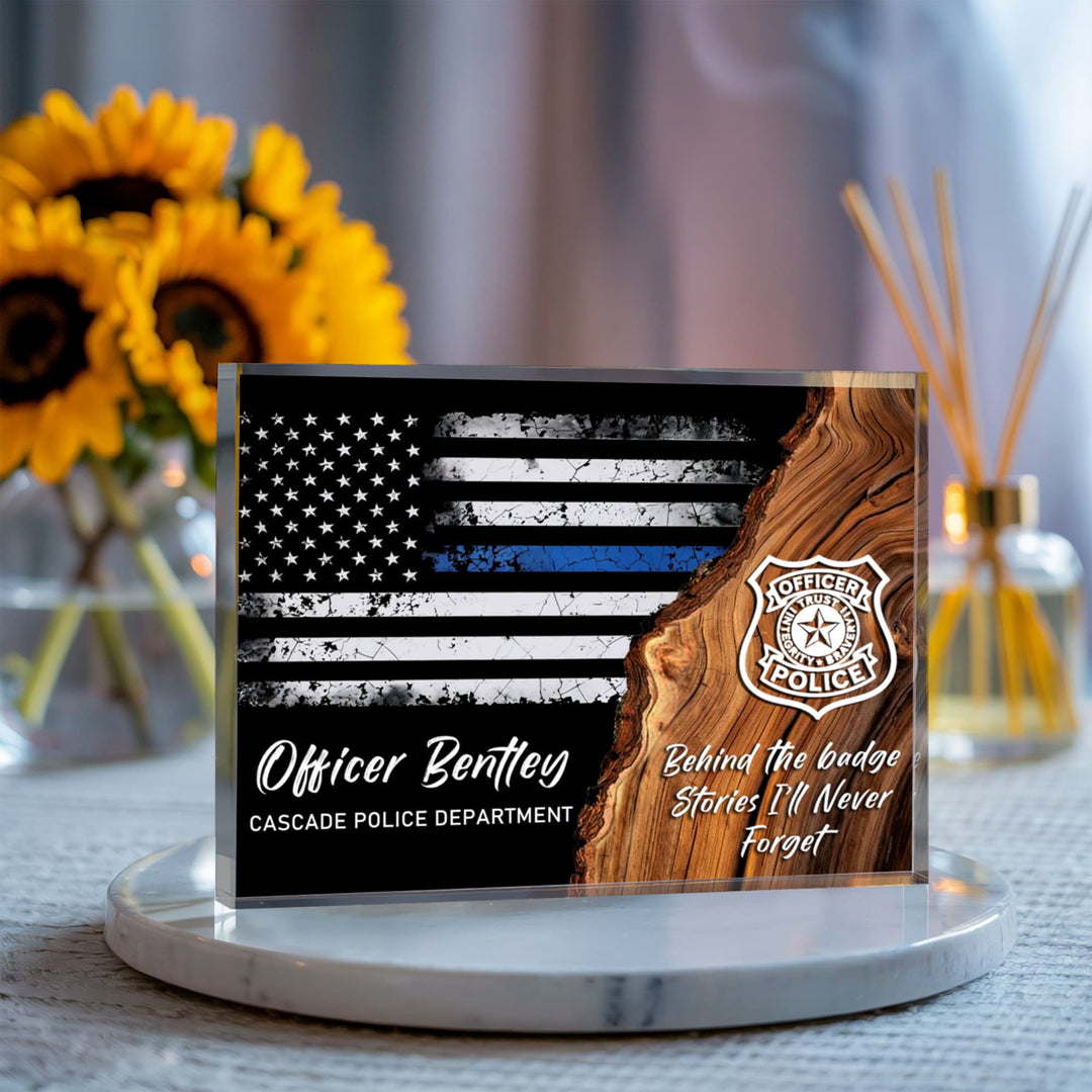 Retirement Gift for Female Police Officer