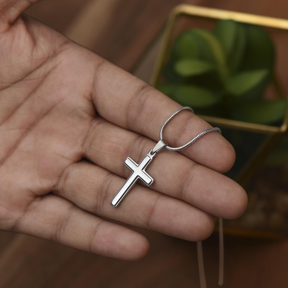 Religious Cross Necklace Gifts for Him