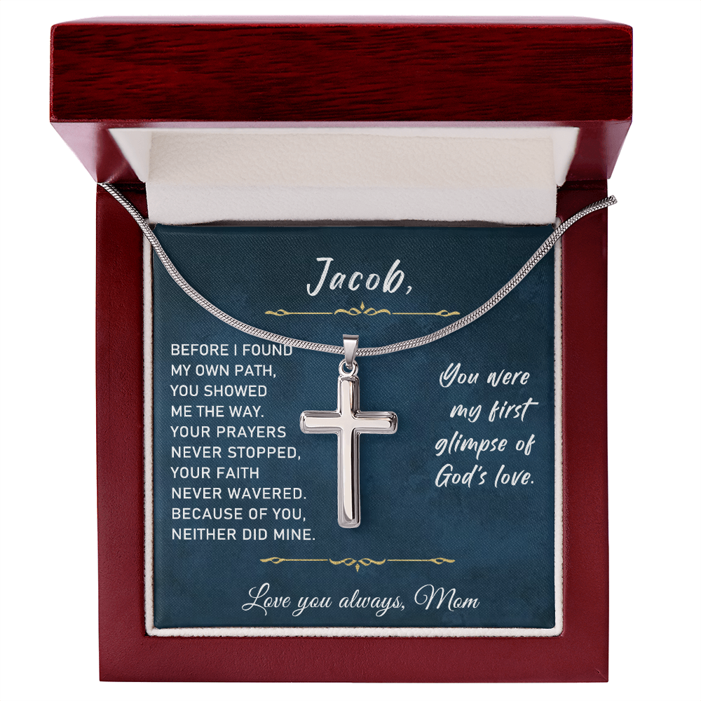 Religious Cross Necklace Gifts for Him