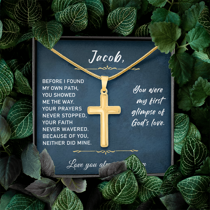 Religious Cross Necklace Gifts for Him