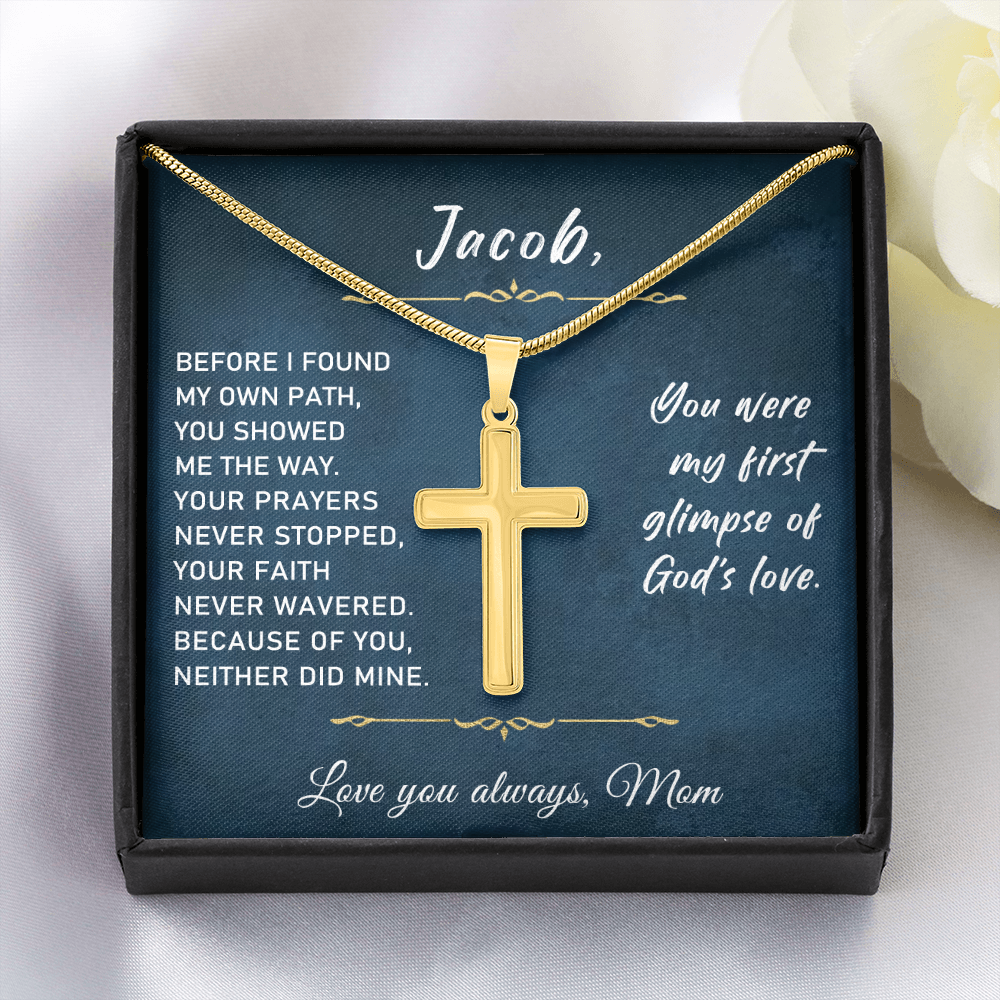 Religious Cross Necklace Gifts for Him