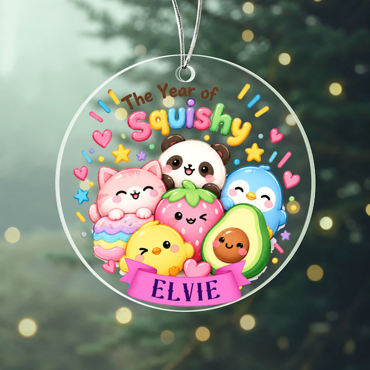 Year of Squishies Christmas Ornament