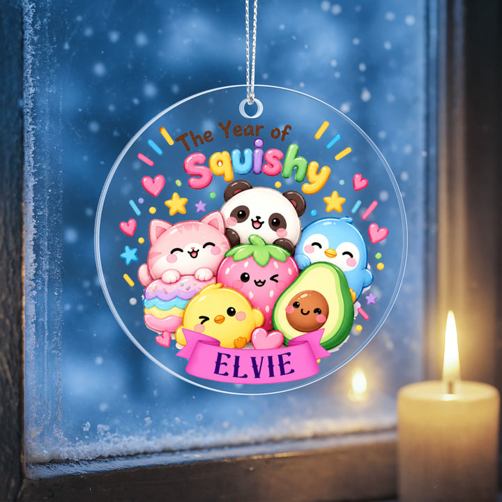 Year of Squishies Christmas Ornament