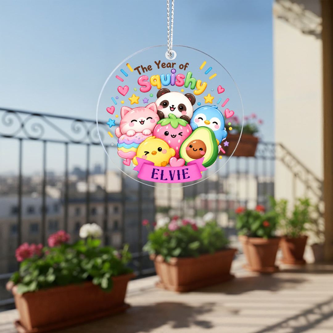 Year of Squishies Christmas Ornament