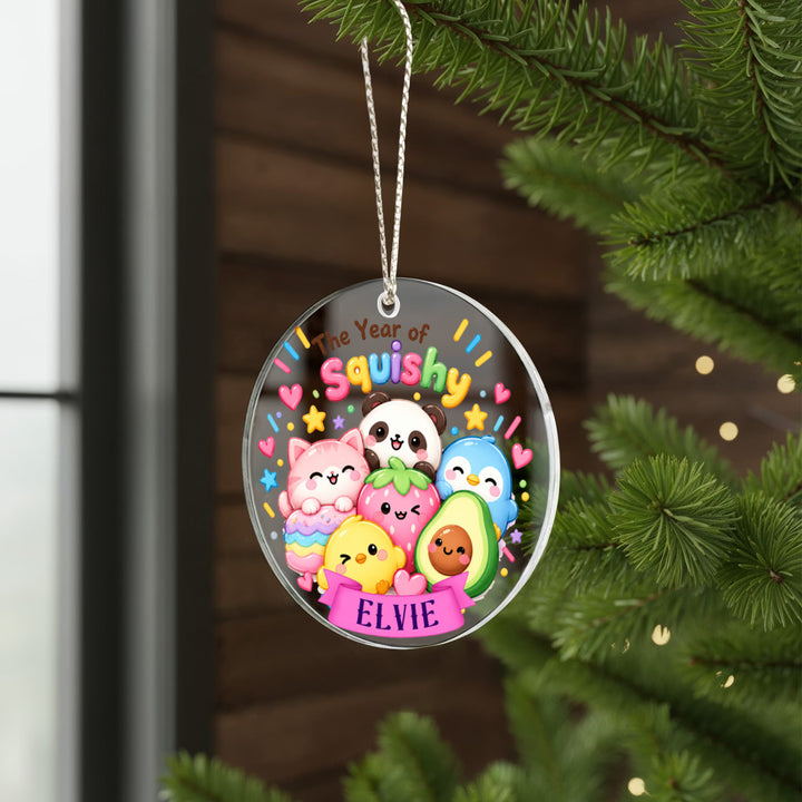 Year of Squishies Christmas Ornament
