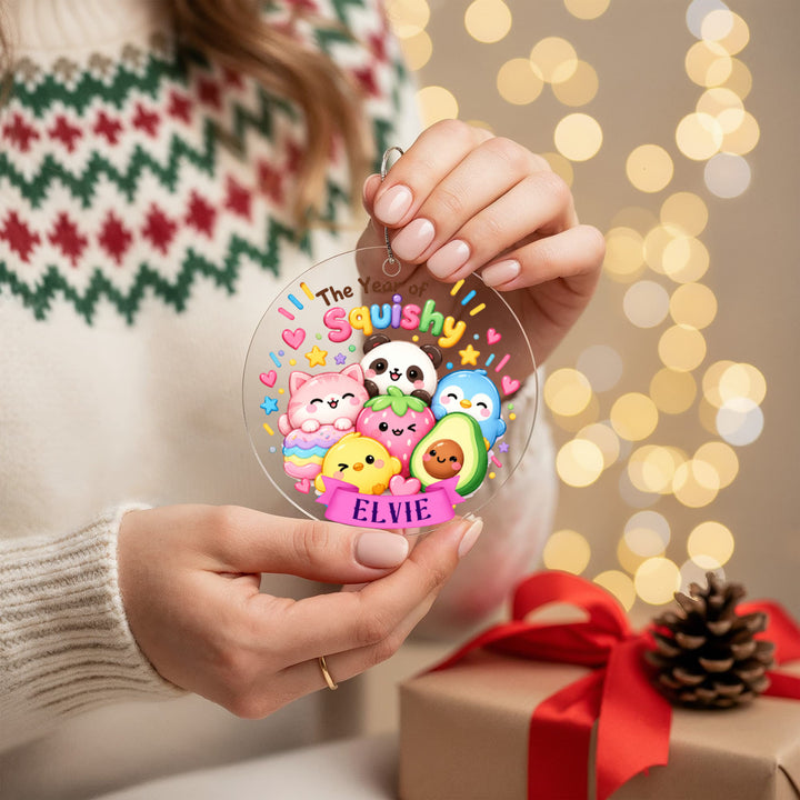 Year of Squishies Christmas Ornament