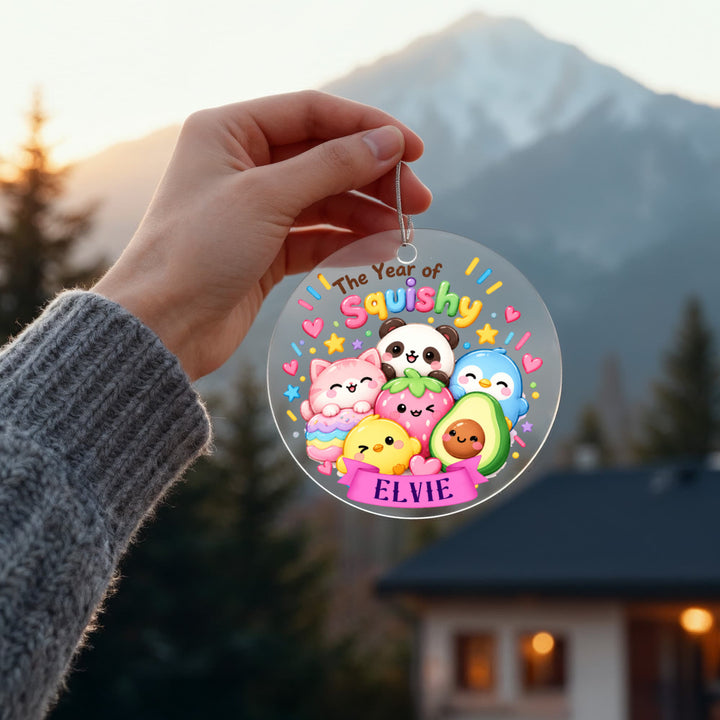 Year of Squishies Christmas Ornament