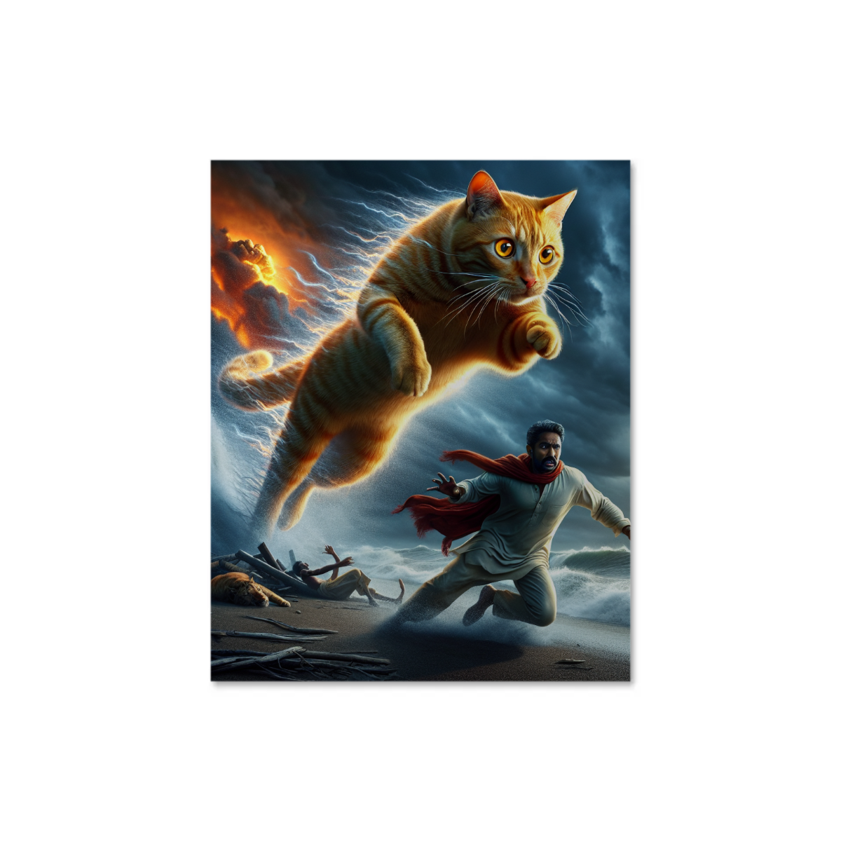 Supercat: The Heroic Feline High Gloss Poster