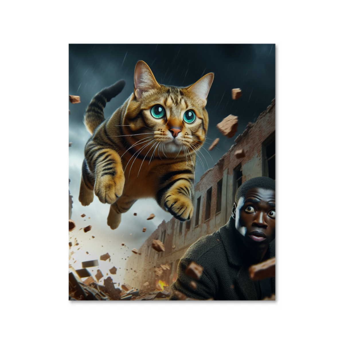 Supercat: The Heroic Feline High Gloss Poster