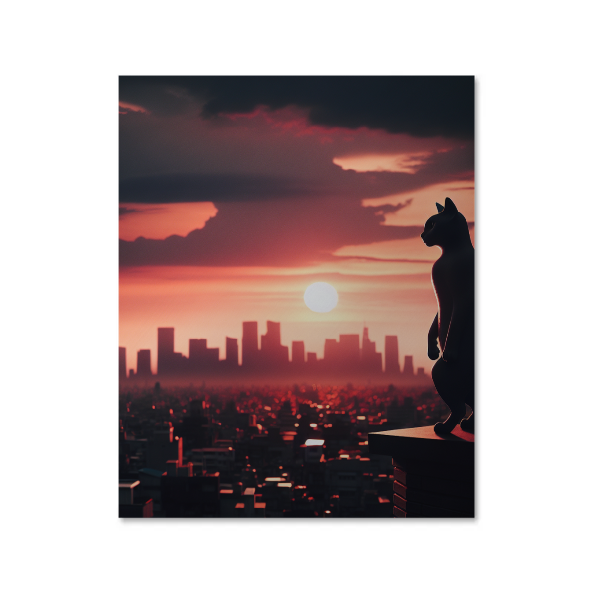 Supercat: The Heroic Feline High Gloss Poster