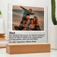 Dad definition Photo Plaque