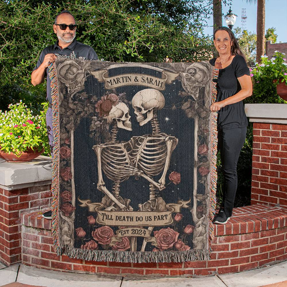 Personalized Couple Wedding Blanket