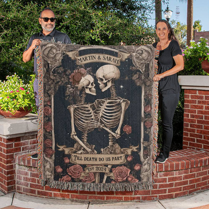 Personalized Couple Wedding Blanket