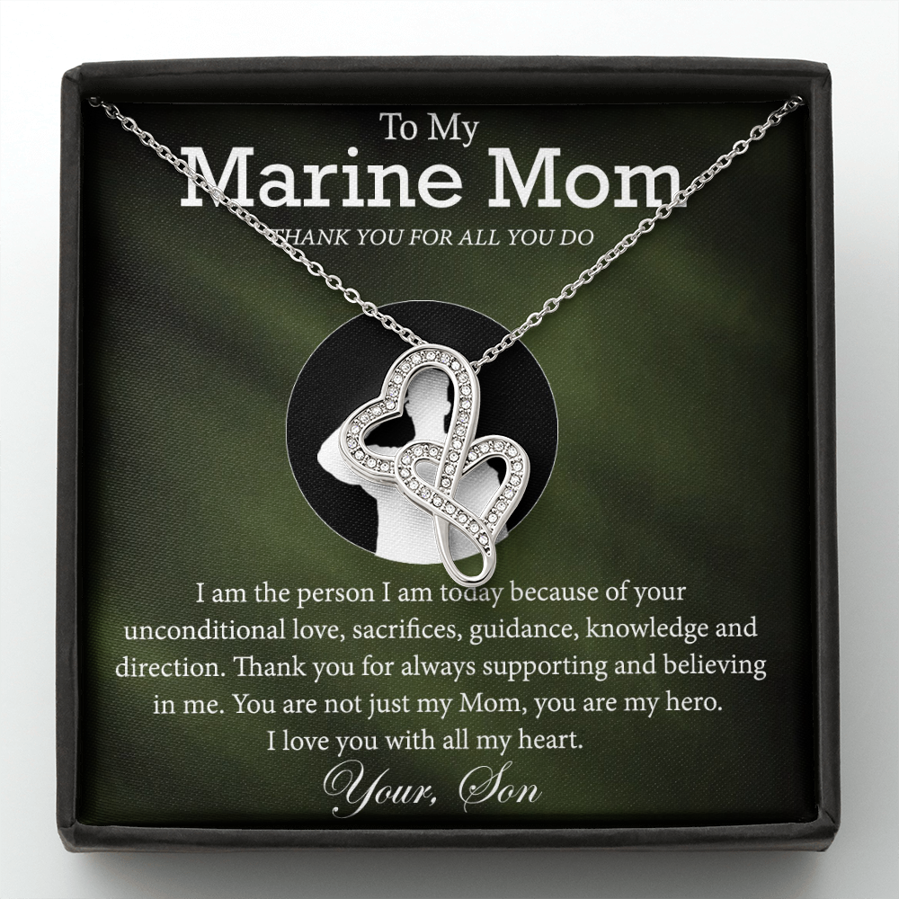 marine mom necklace