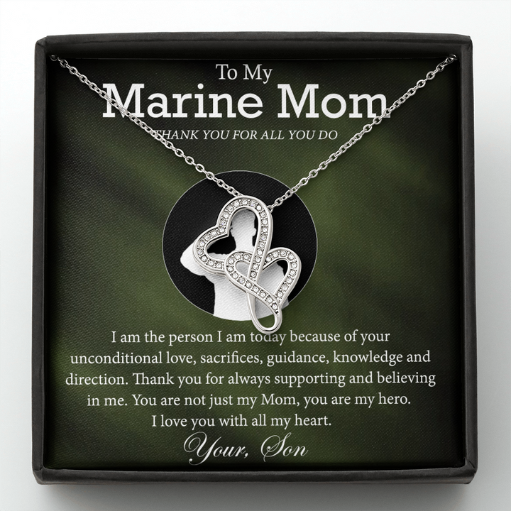 marine mom necklace