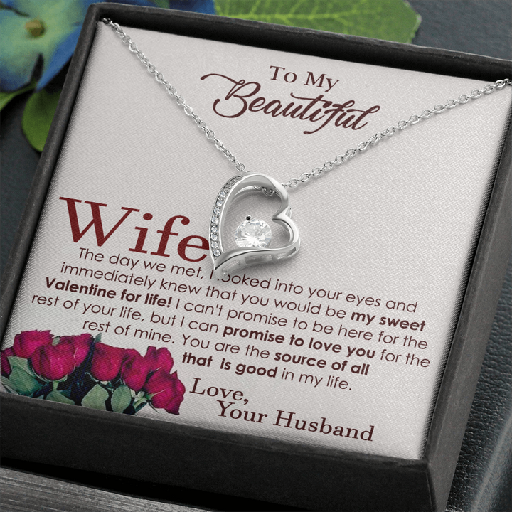 valentine necklace for wife