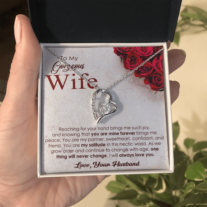 Forever Love Necklace for Gorgeous Wife