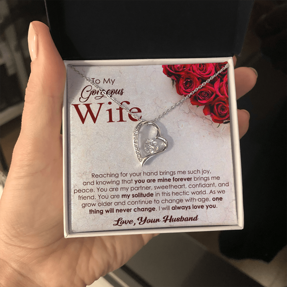 Forever Love Necklace for Gorgeous Wife
