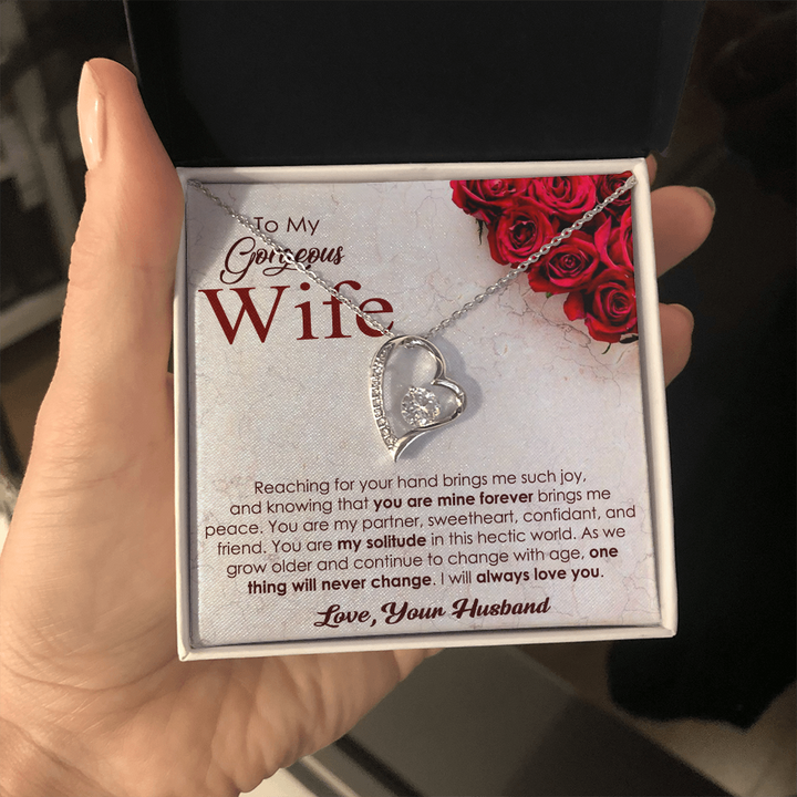 Forever Love Necklace for Gorgeous Wife