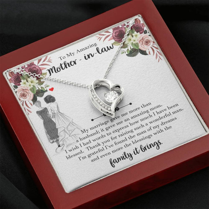 necklace gift for mother-in-law