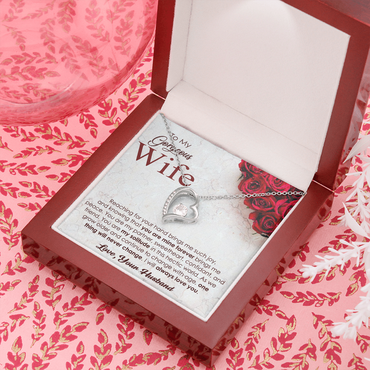 Forever Love Necklace for Gorgeous Wife