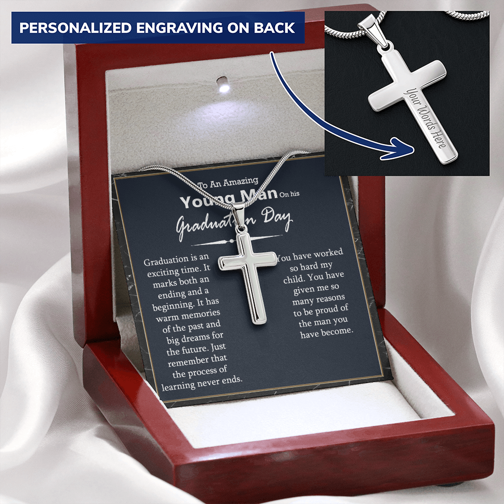 cross necklace for men