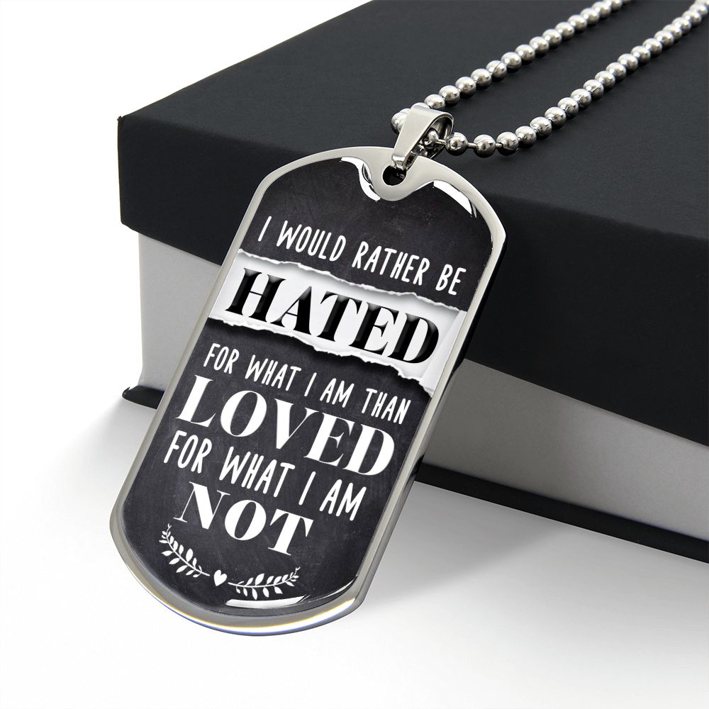 Proudly Authentic Dog Tag