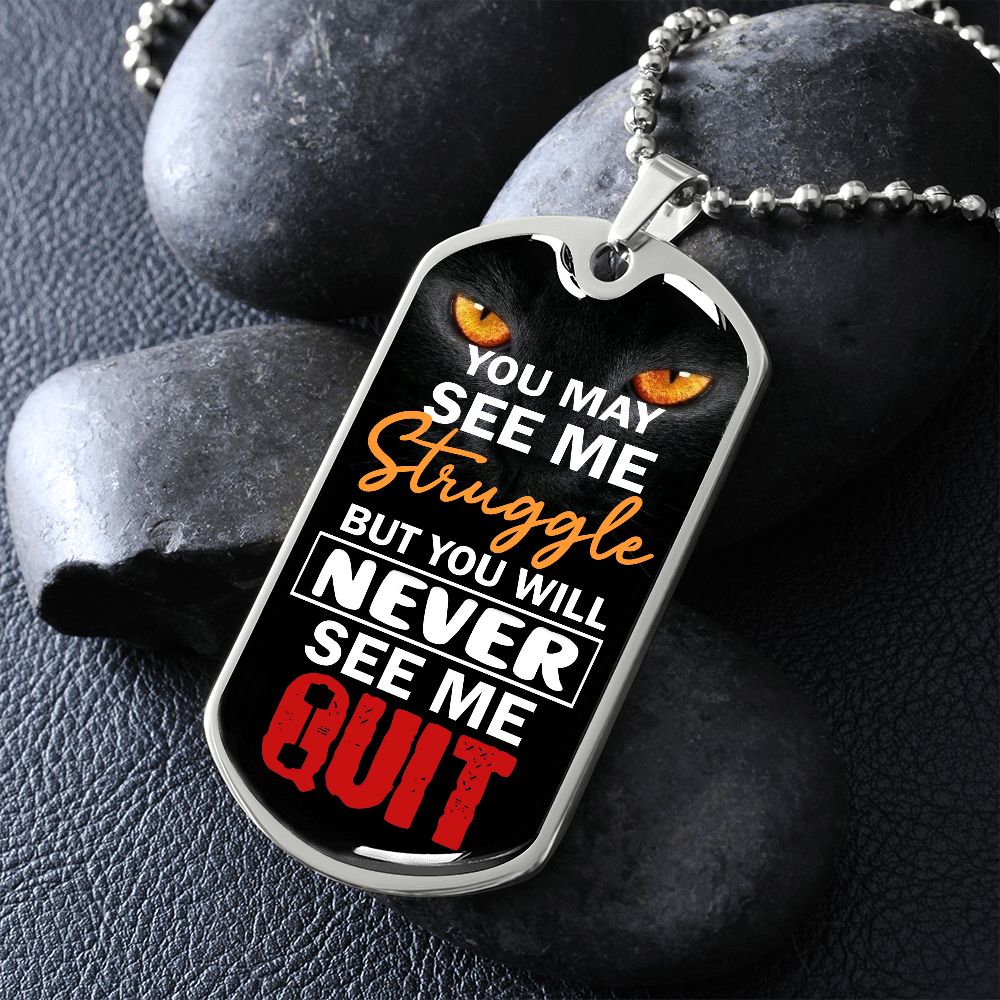 never quit gift