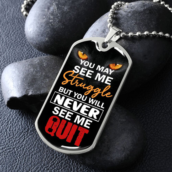 never quit gift
