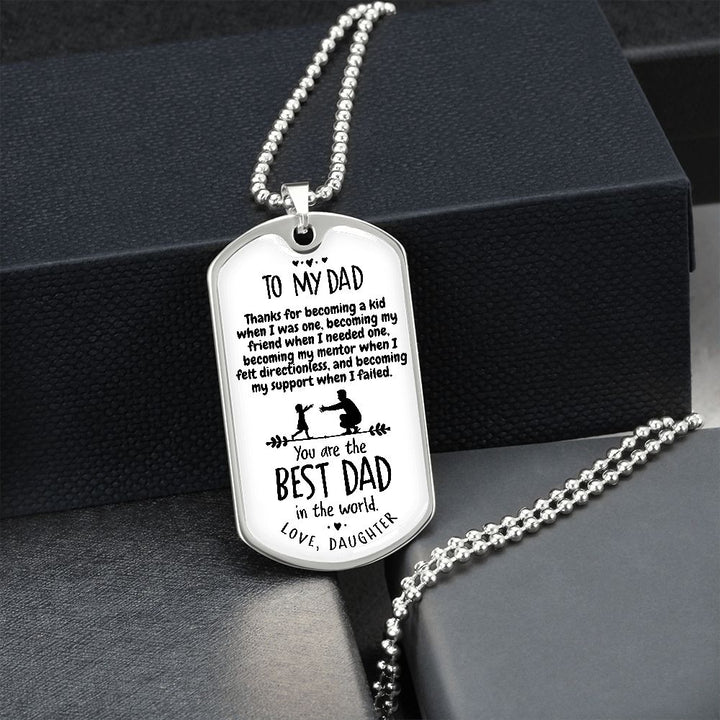 Gift For The Best Dad From Daughter