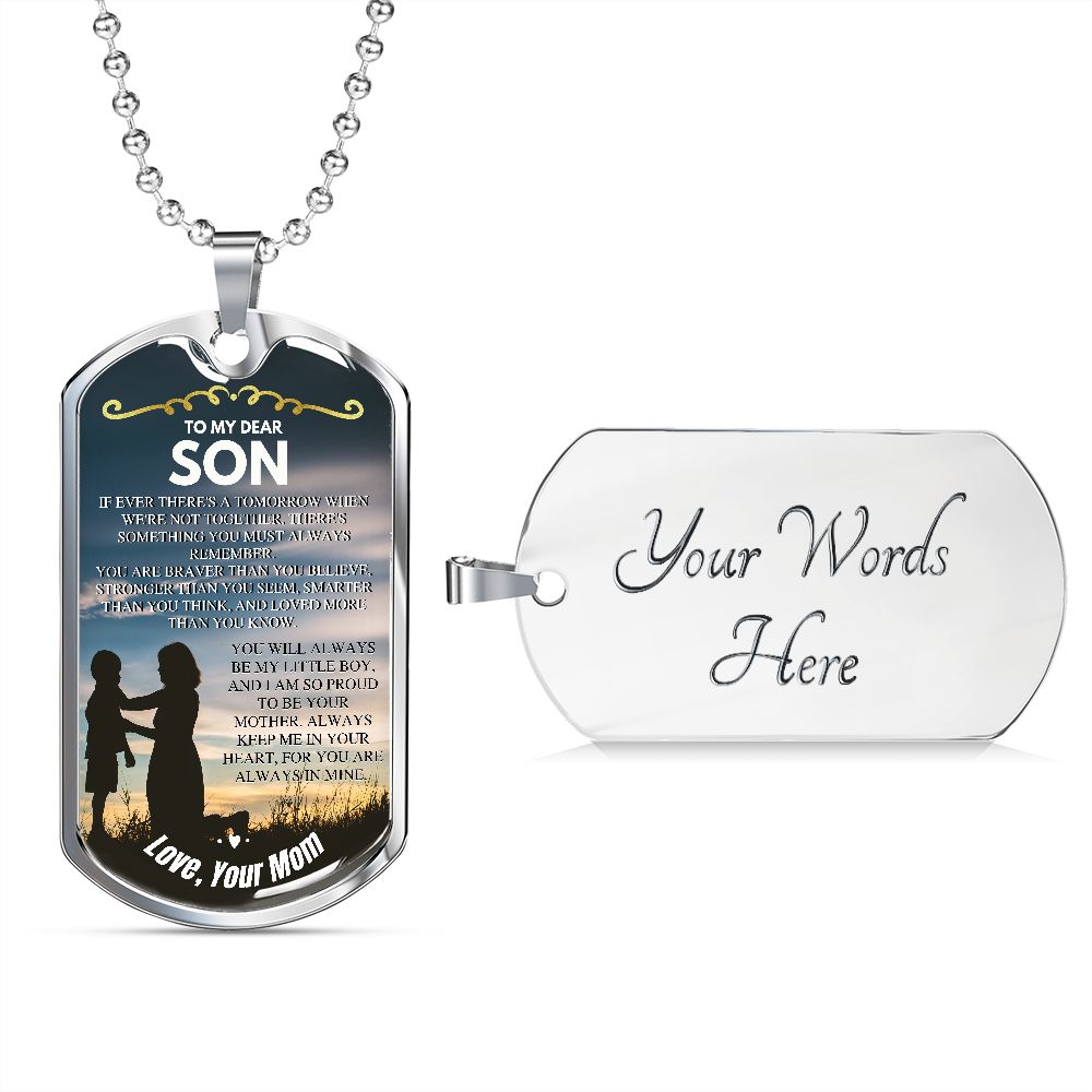 personalized chain for son