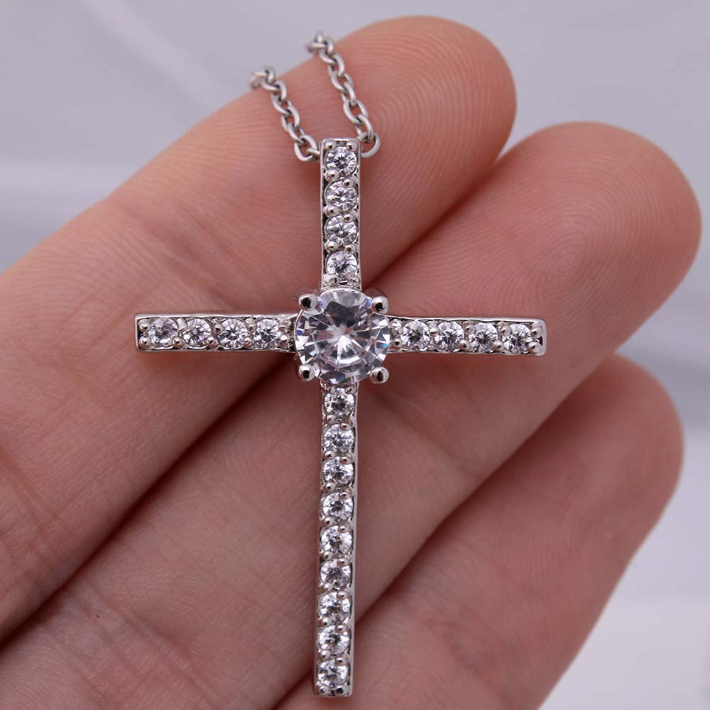 Loving Gift For Granddaughter - Cross Necklace