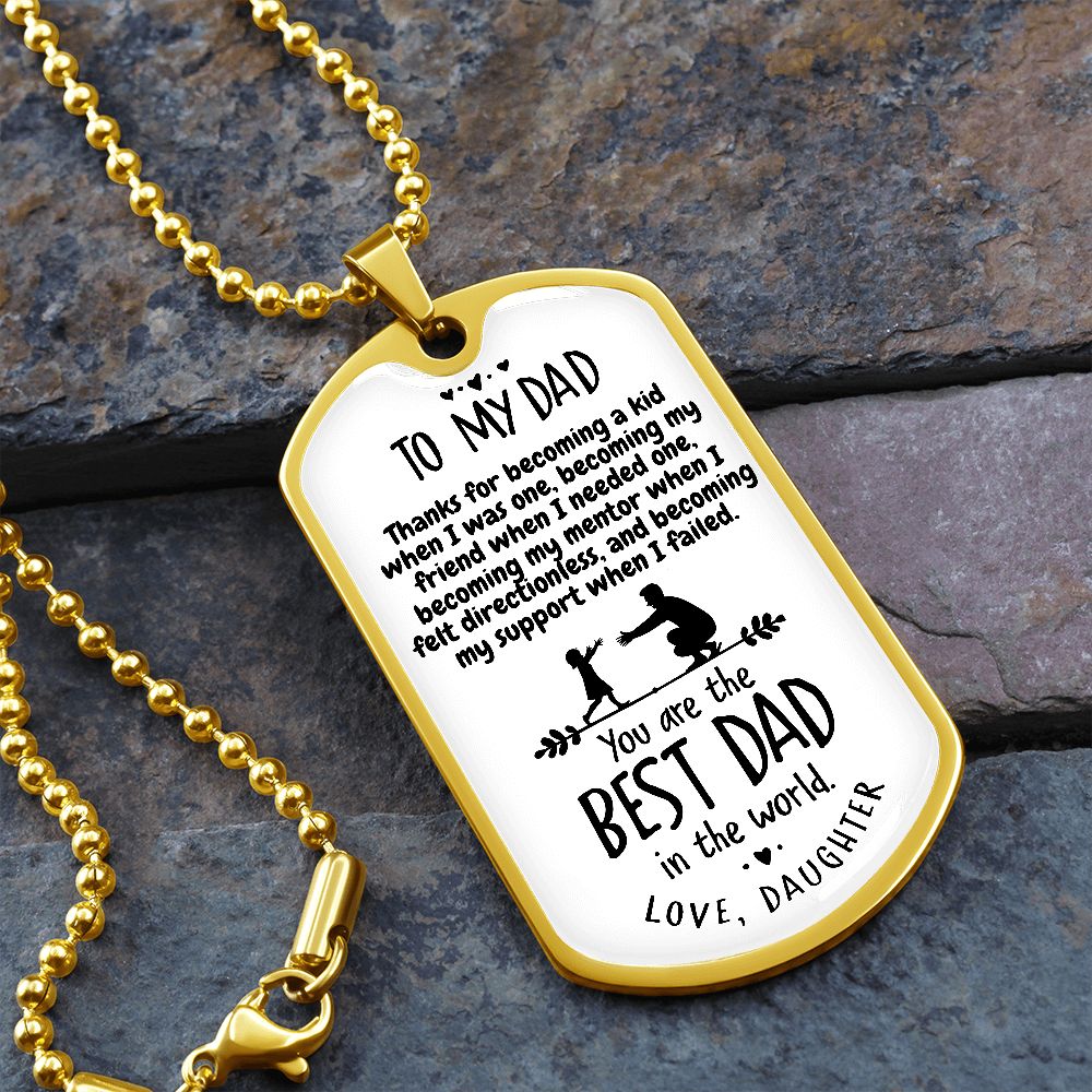 Gift For The Best Dad From Daughter