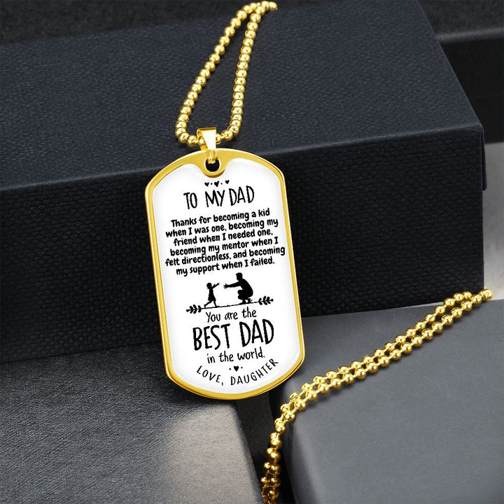 Gift For The Best Dad From Daughter