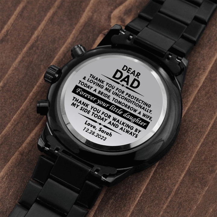 Wedding Gift Watch for Dad from Daughter