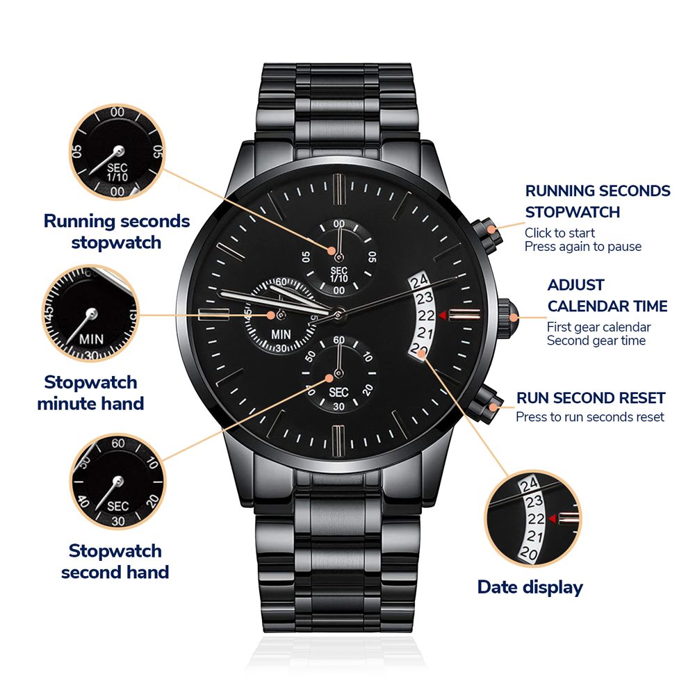 chronographic watch for men