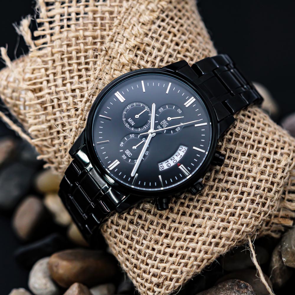 Engraved Watch For Son - From Mom