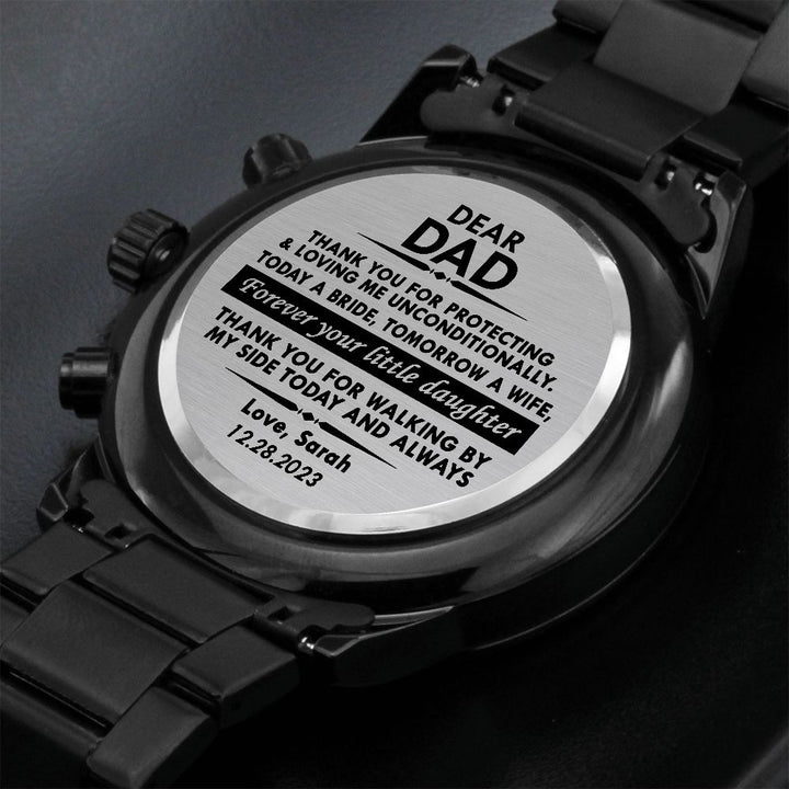 Wedding Gift Watch for Dad from Daughter