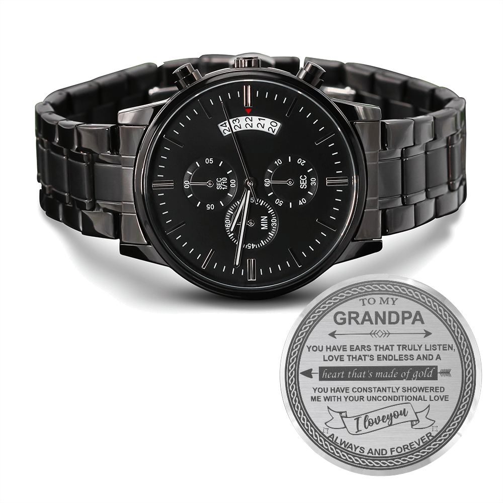 Personalized Watch For Grandpa