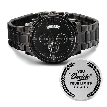 You Decide Your Limits - Self Motivation Gift For Men