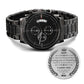 Engraved Watch For Son - From Mom