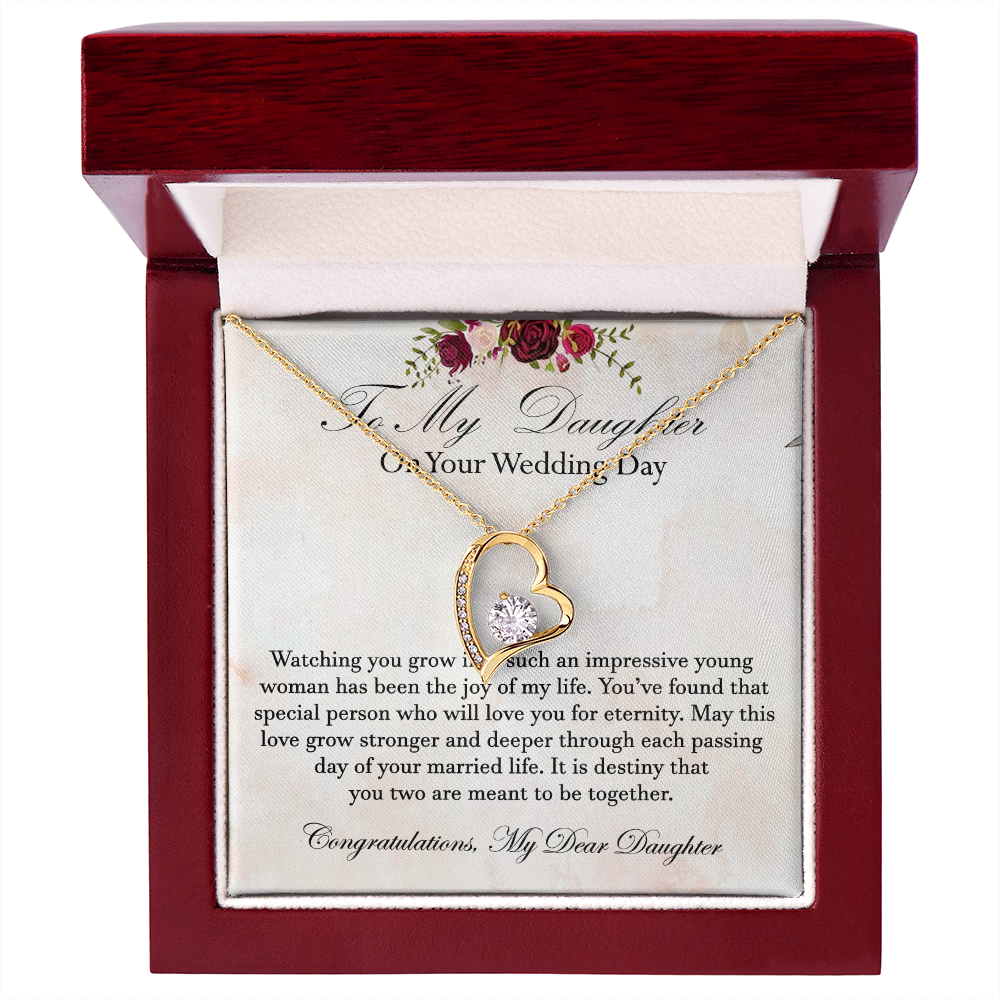 To My Daughter On Your Wedding Day | Wedding Gift For Her