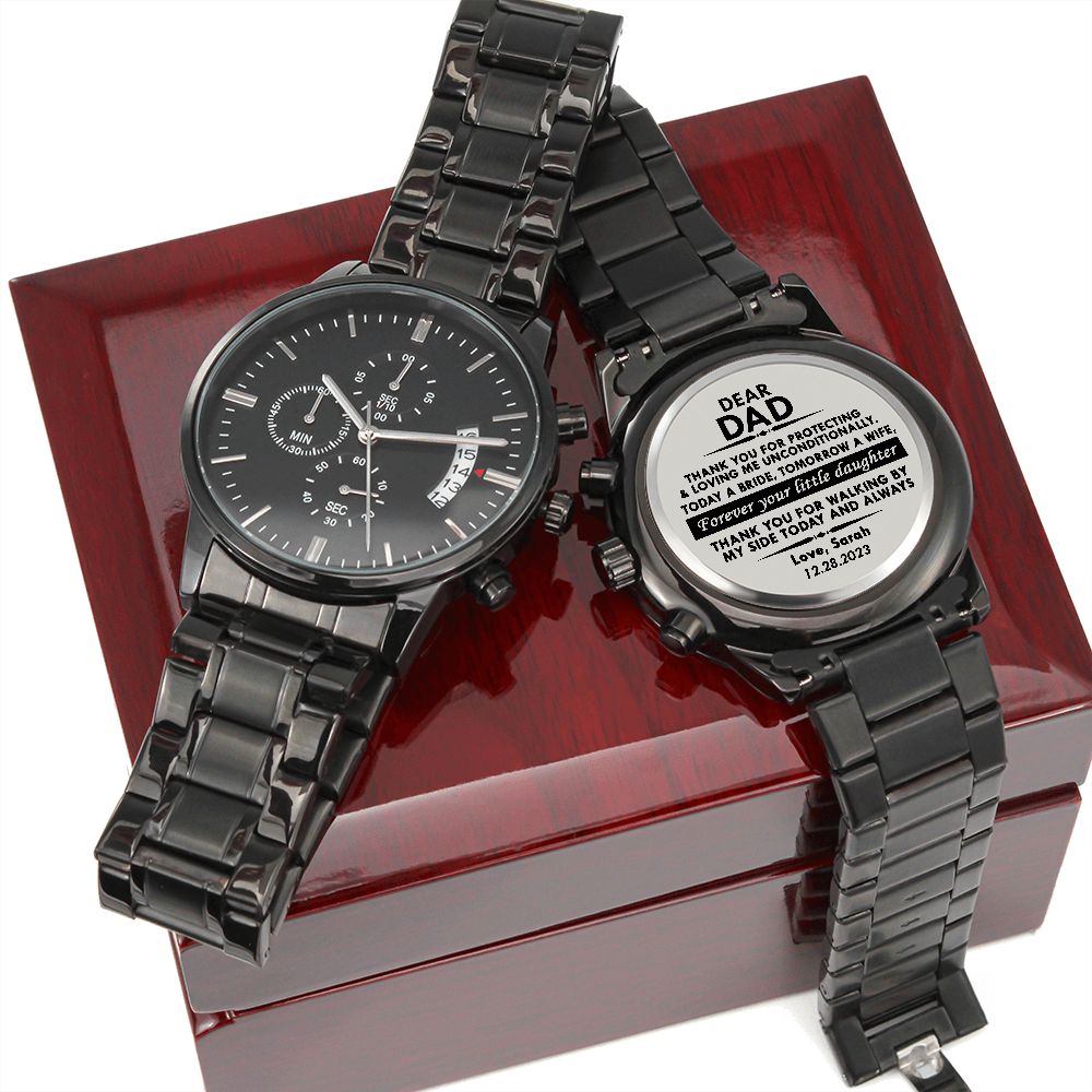 personalized watch gift for dad