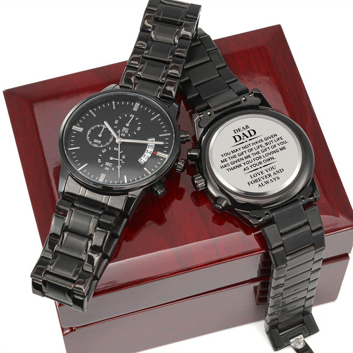 Adoptive Dad Gift Watch – Thank You