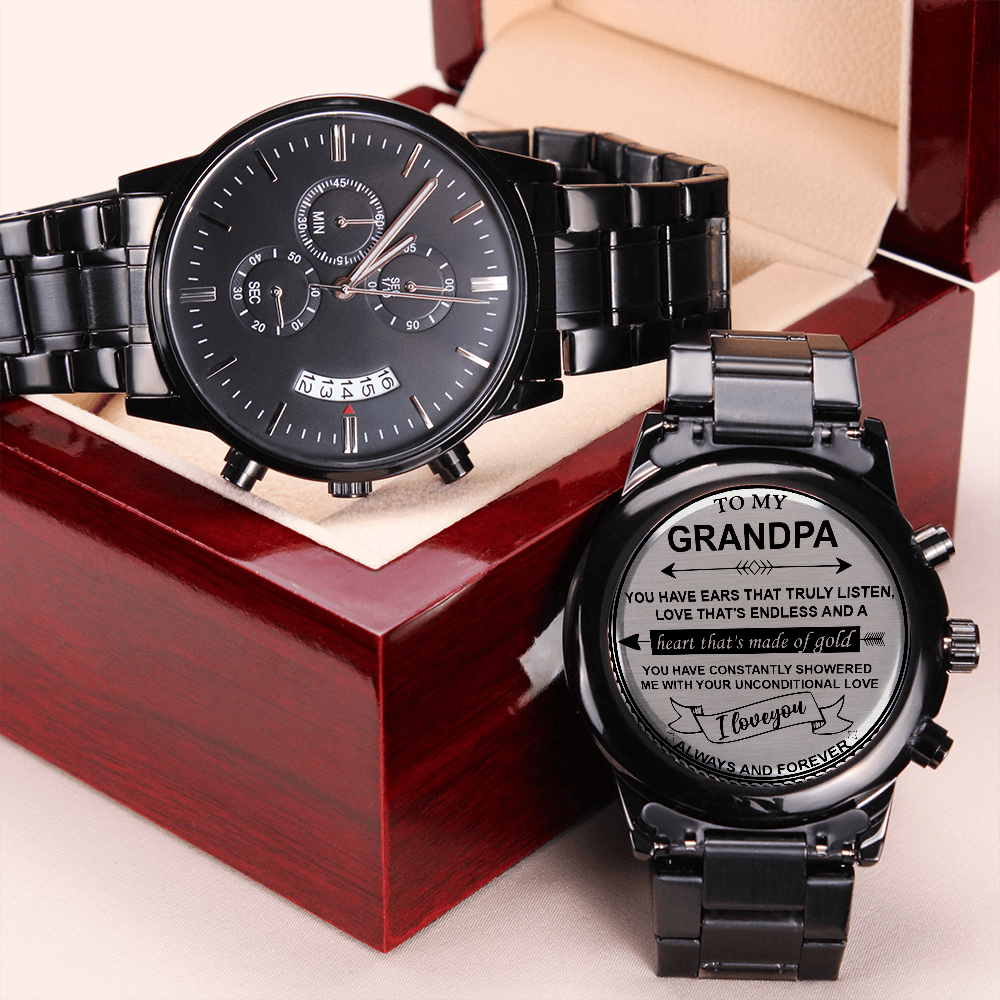 Personalized Watch For Grandpa