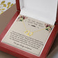 To The Woman I love The Most, To My Wife Necklace, Gift For Girlfriend, Anniversary Gift For Wife
